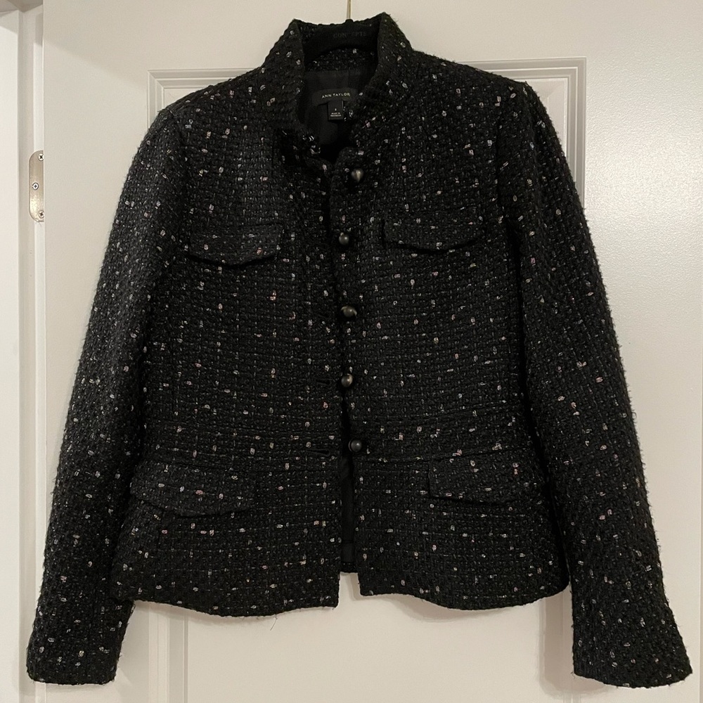 Ann Taylor tweed jacket